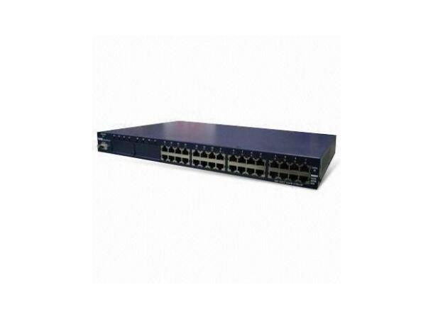19" PoE injektor 802.3at16 port 230V AC 48V DC 33W/Port